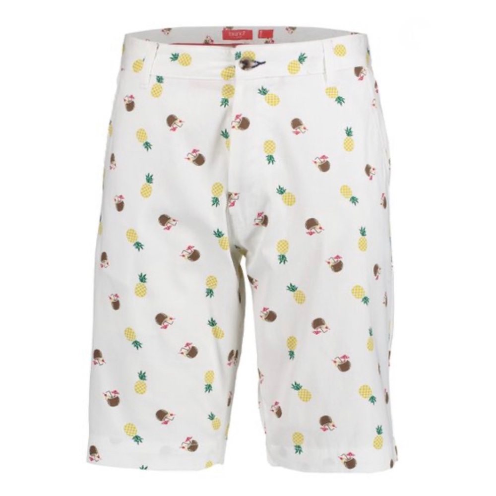 Men’s Bruno Pineapple and coconut Twill shorts